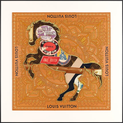 Bronco Bandana 26"x26' - Stephen Wilson Studio