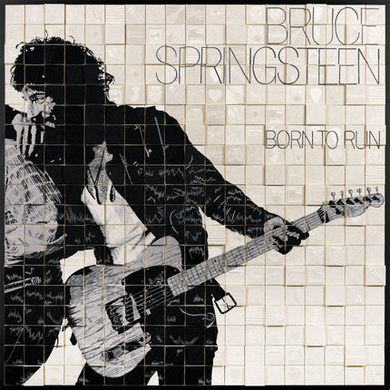 Bruce Springsteen, Born to Run 40x40 Mosaic - Stephen Wilson Studio