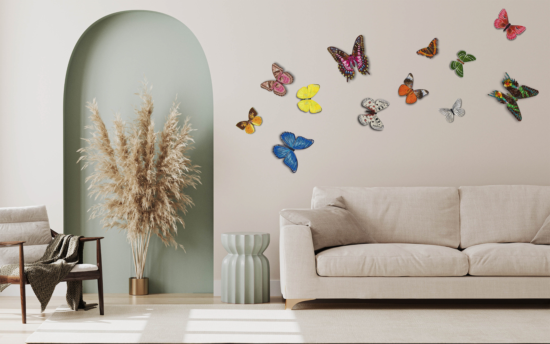 12-Butterfly Installation