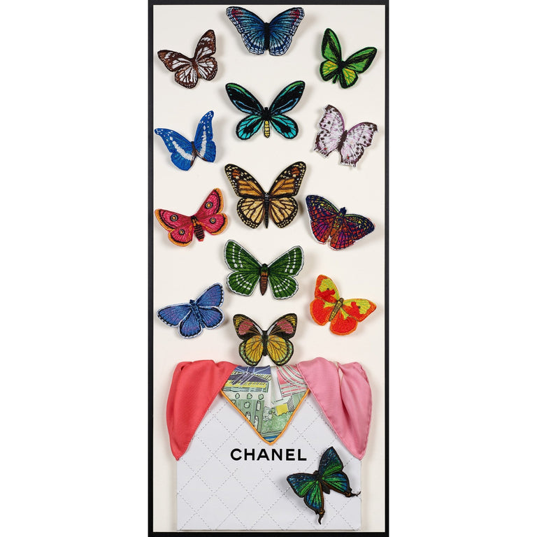 Butterfly Surprise 12"x26" - Stephen Wilson Studio