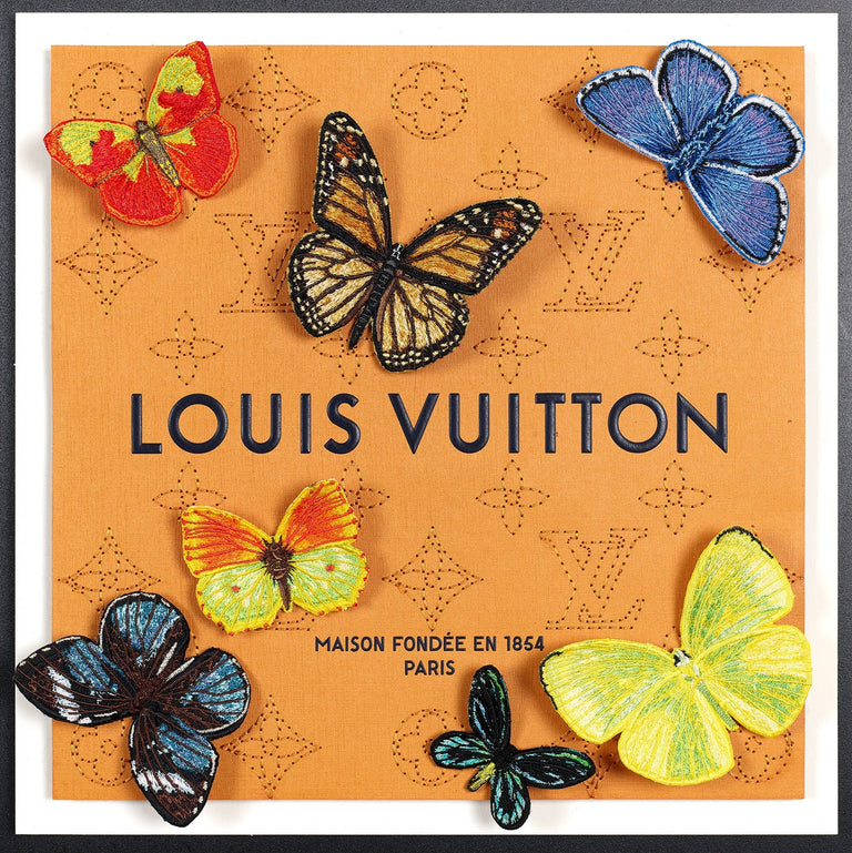 Butterfly Swarm 12"x12" - Stephen Wilson Studio