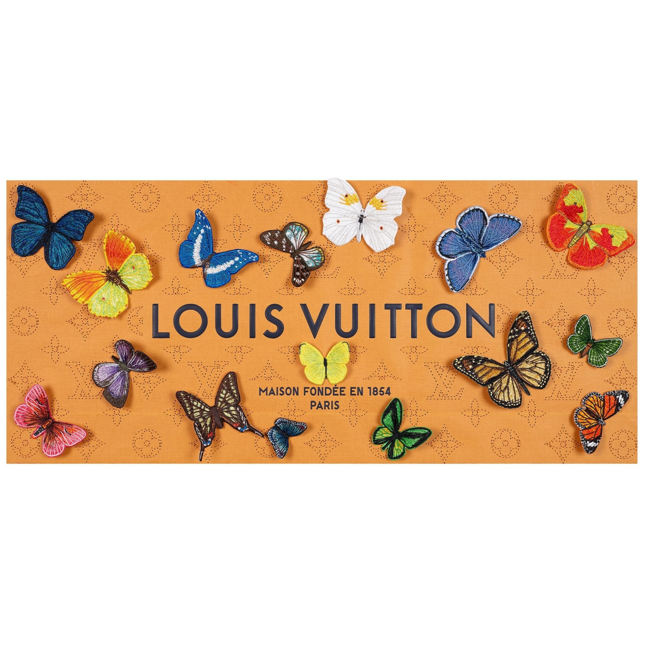 Butterfly Swarm 26"x12" - Stephen Wilson Studio