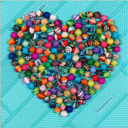 Pom-Pom Heart 12"x12"