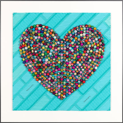 Pom-Pom Heart 26"x26"