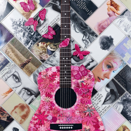 Custom Taylor Swift Gypsy Guitar 26"x40" - Stephen Wilson Studio