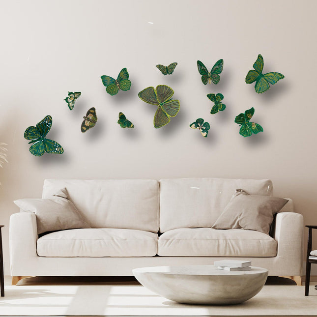 Emerald 12 piece swarm - Stephen Wilson Studio