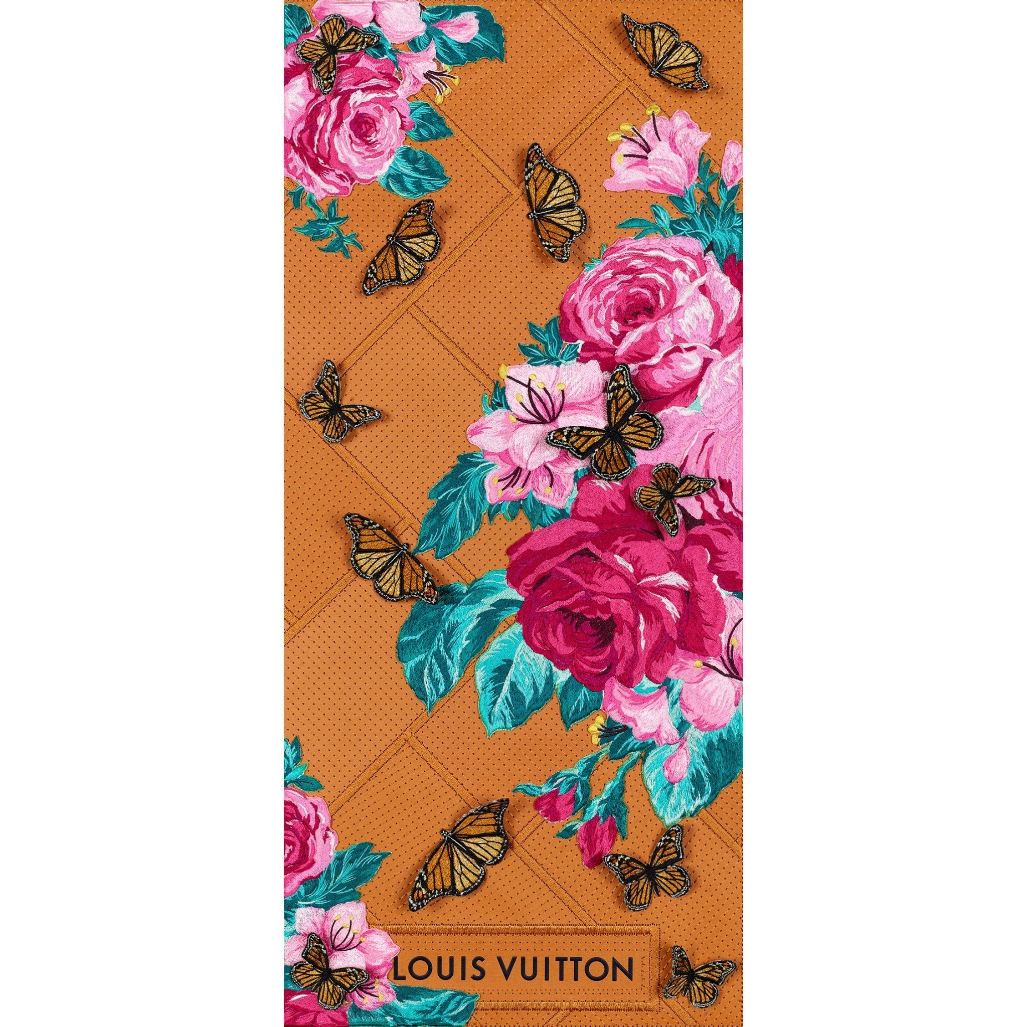 Floral Corner 12"x26” - Stephen Wilson Studio