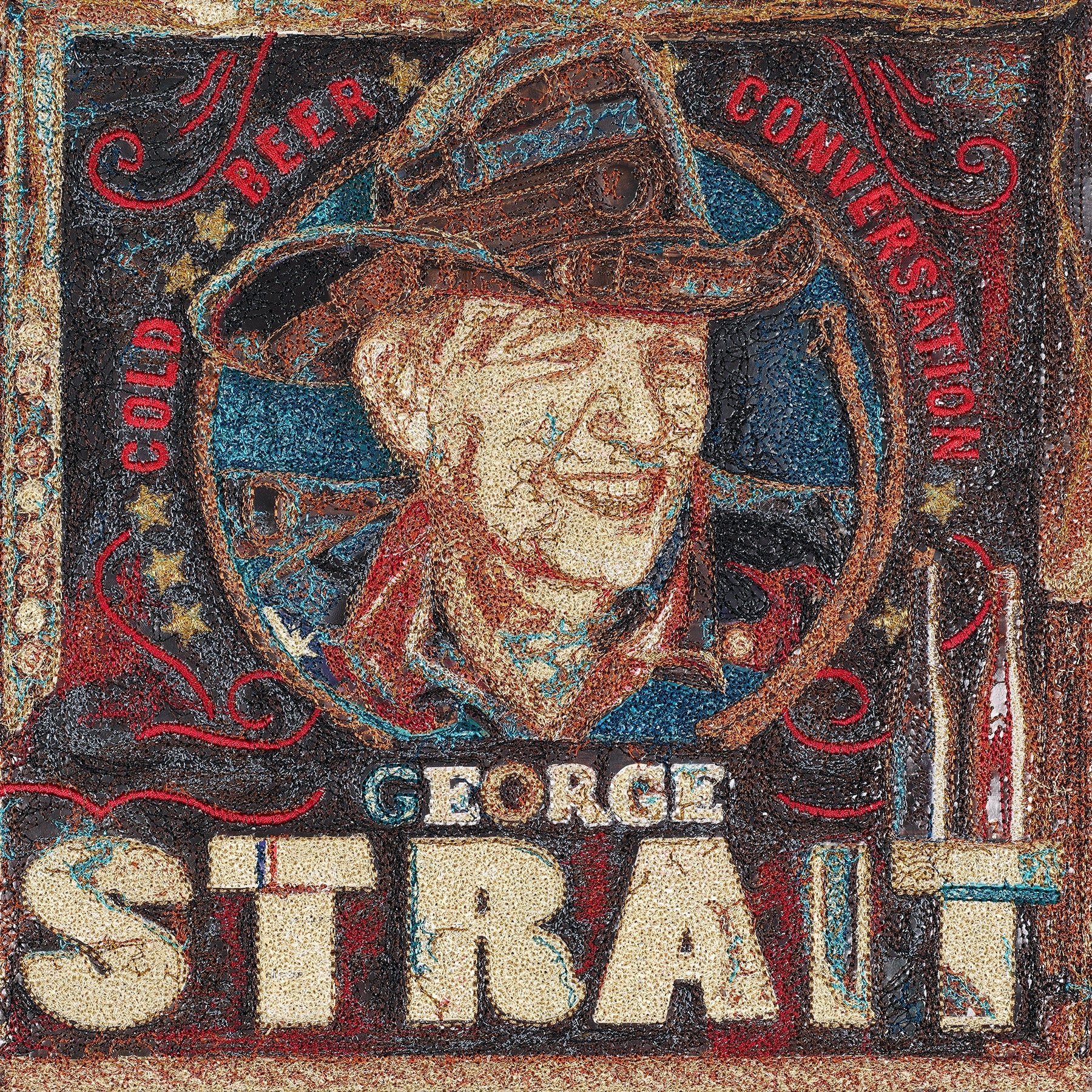 George Strait, Cold Beer Conversation - Stephen Wilson Studio