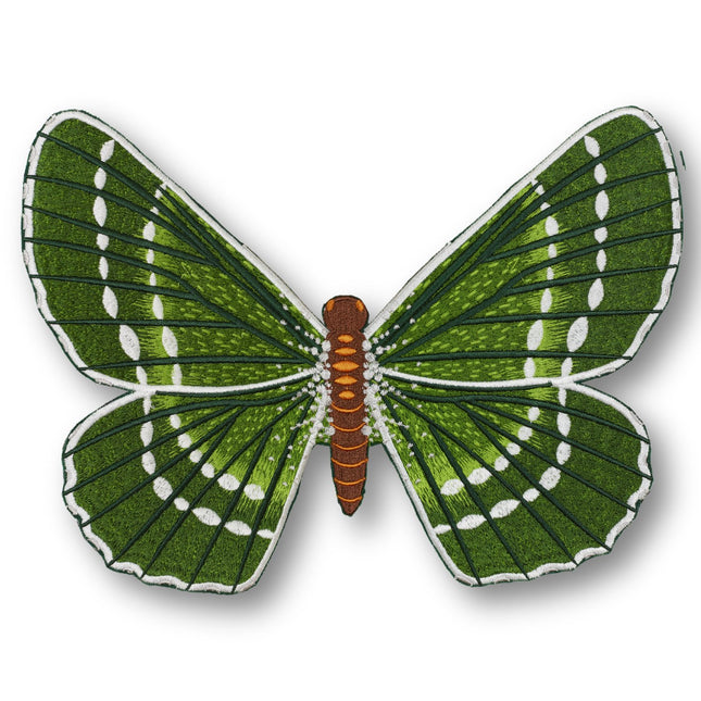Green Papillon Butterfly 6" through 12" - Stephen Wilson Studio