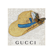 White Gucci / Brown