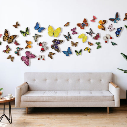Mix & Match Butterfly Installation - Stephen Wilson Studio