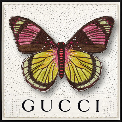Painted Beauty Butterfly Framed - Stephen Wilson Studio