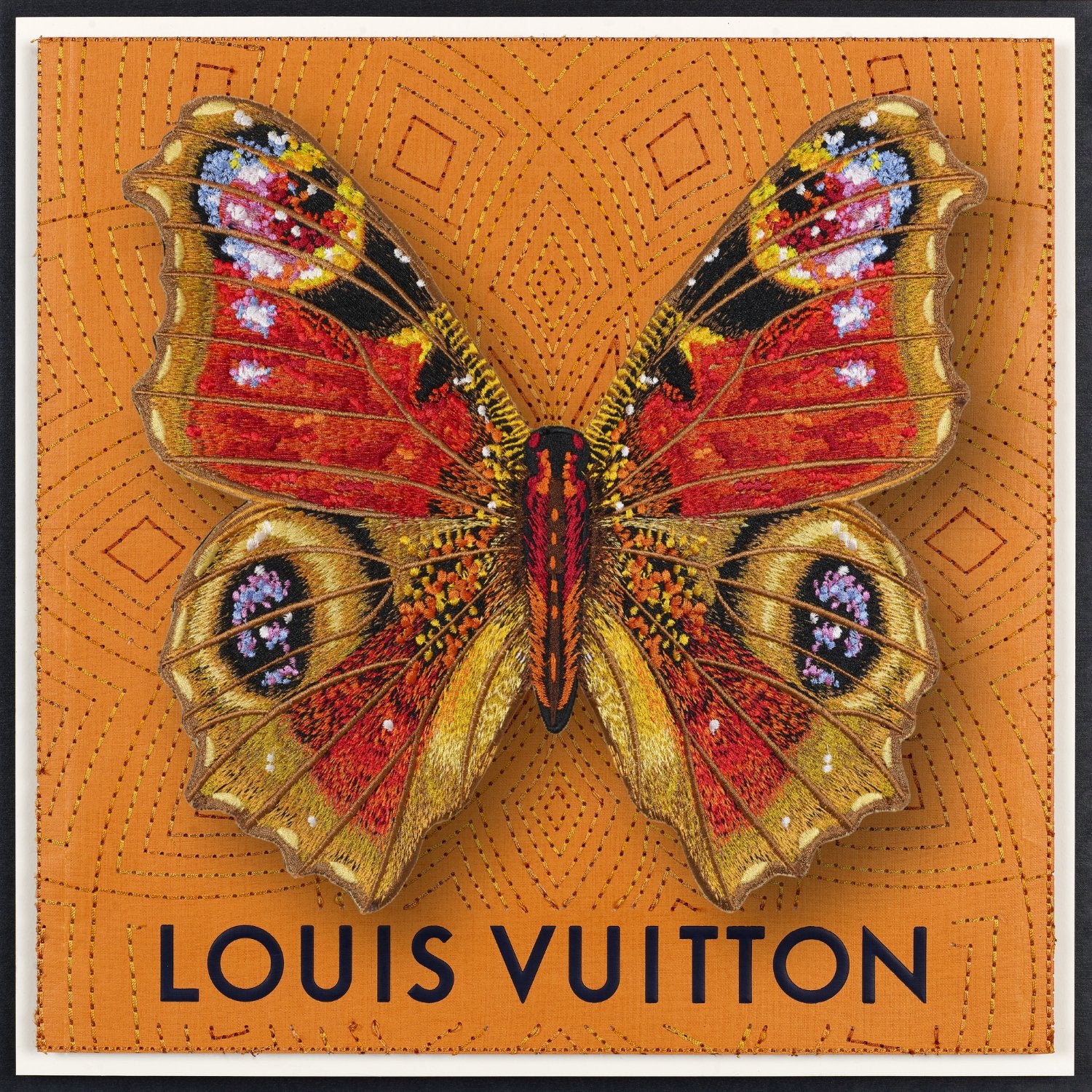 Peacock Butterfly Framed - Stephen Wilson Studio