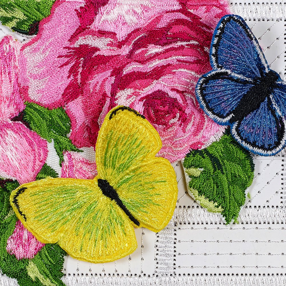 Petite Floral Corner 5”x5” - Stephen Wilson Studio