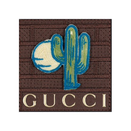 Petite Gucci Yarn Cactus Icon 5"x5" - Stephen Wilson Studio