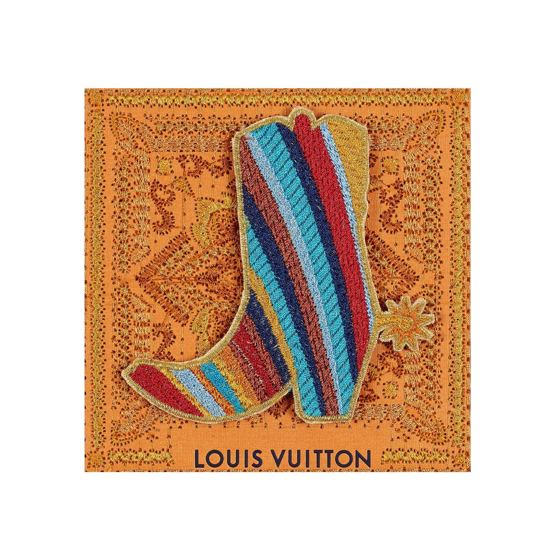 Petite Painted Boot 5"x5" - Stephen Wilson Studio