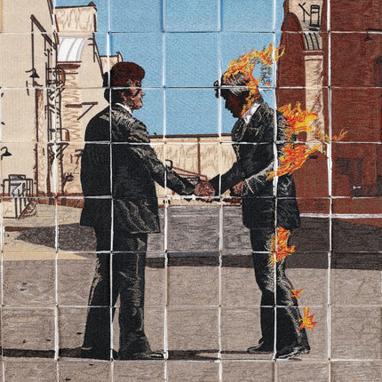 Pink Floyd, Wish You Were Here 40x40 Mosaic - Stephen Wilson Studio