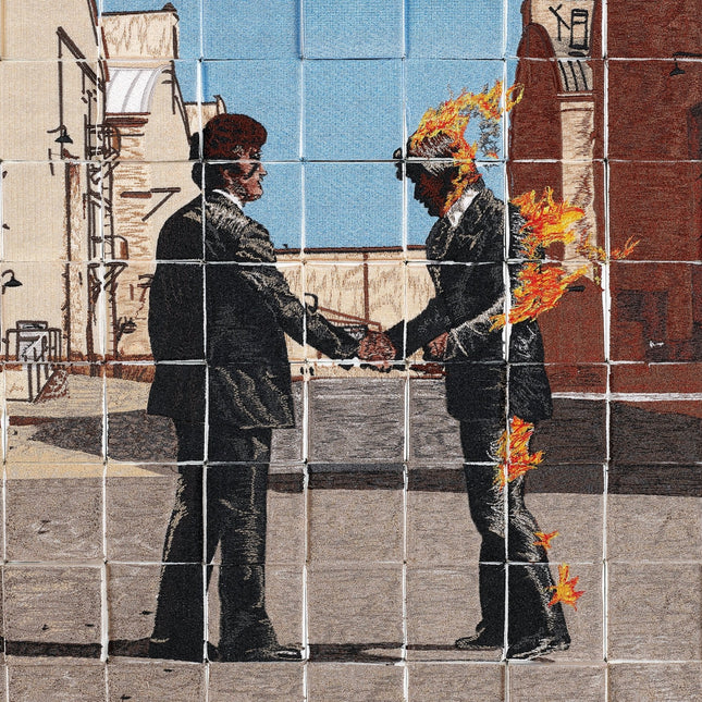 Pink Floyd, Wish You Were Here 40x40 Mosaic - Stephen Wilson Studio