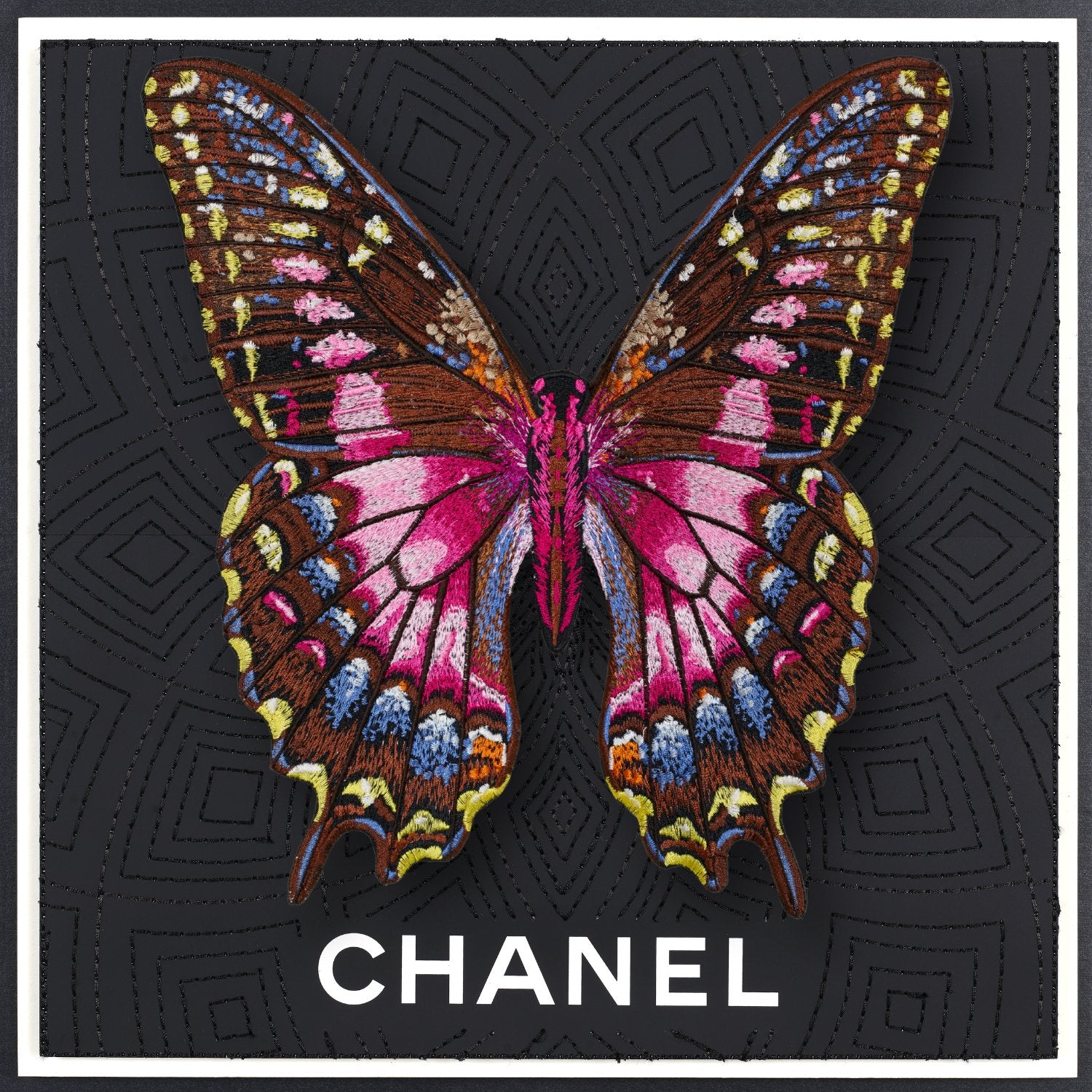 Purple Swallowtail Butterfly Framed - Stephen Wilson Studio