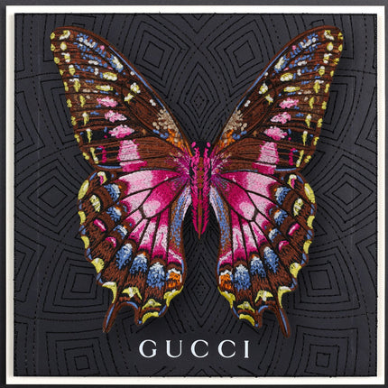 Purple Swallowtail Butterfly Framed - Stephen Wilson Studio