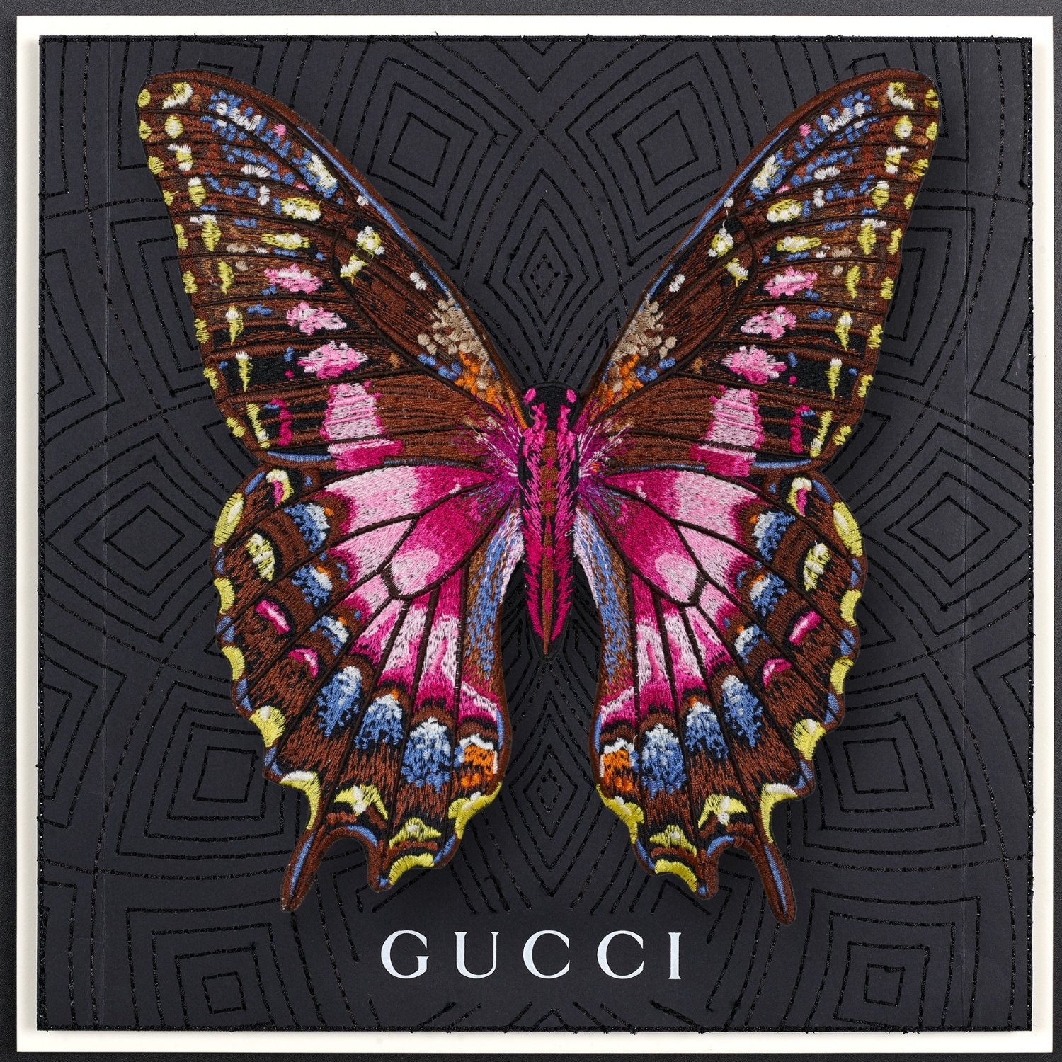 Purple Swallowtail Butterfly Framed - Stephen Wilson Studio