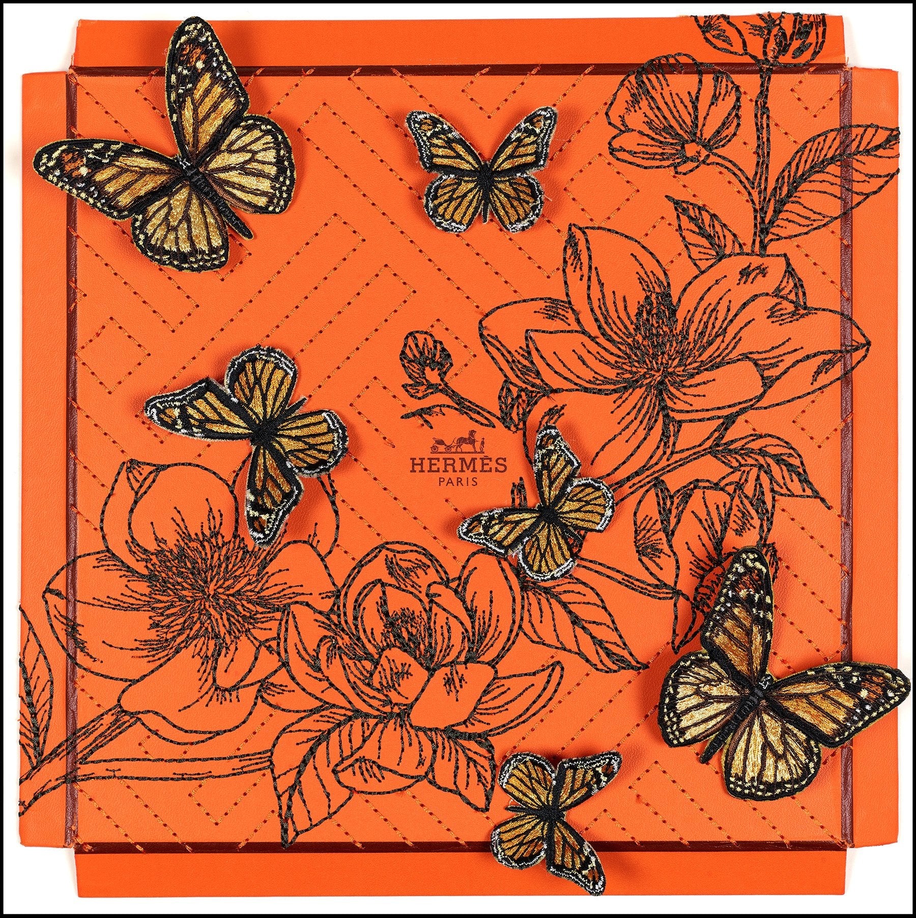 Show 1 Magnolia Toile 12"x12" - Stephen Wilson Studio