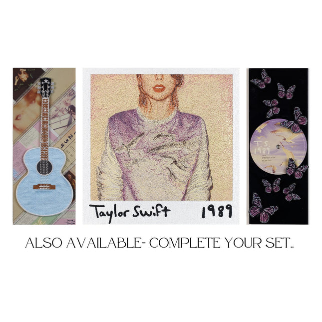 Taylor Swift 1989 Guitar Petite 5"x12" - Stephen Wilson Studio