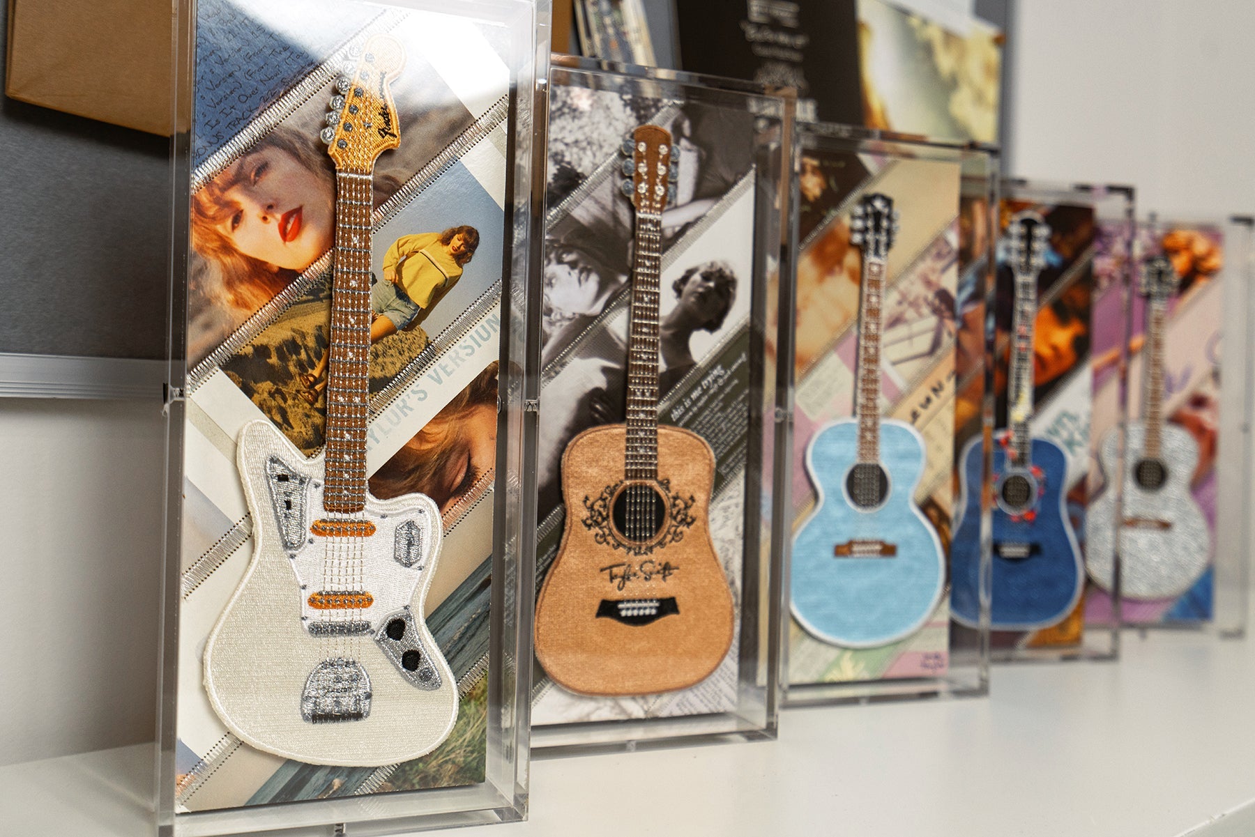 Taylor Swift 1989 Guitar Petite 5"x12" - Stephen Wilson Studio