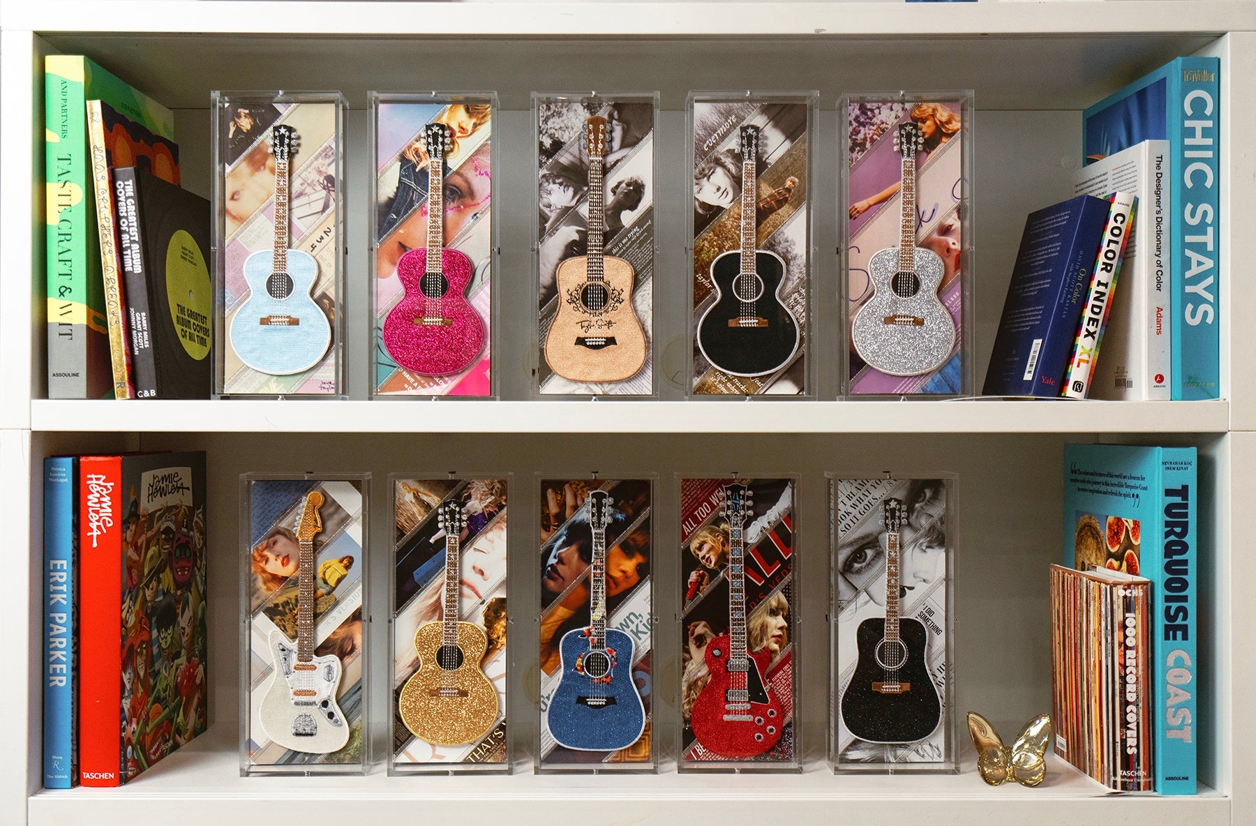 Taylor Swift 1989 Guitar Petite 5"x12" - Stephen Wilson Studio