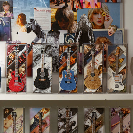 Taylor Swift 1989 Taylor's Version Guitar Petite 5"x12" - Stephen Wilson Studio