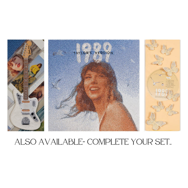 Taylor Swift 1989 Taylor's Version Guitar Petite 5"x12" - Stephen Wilson Studio