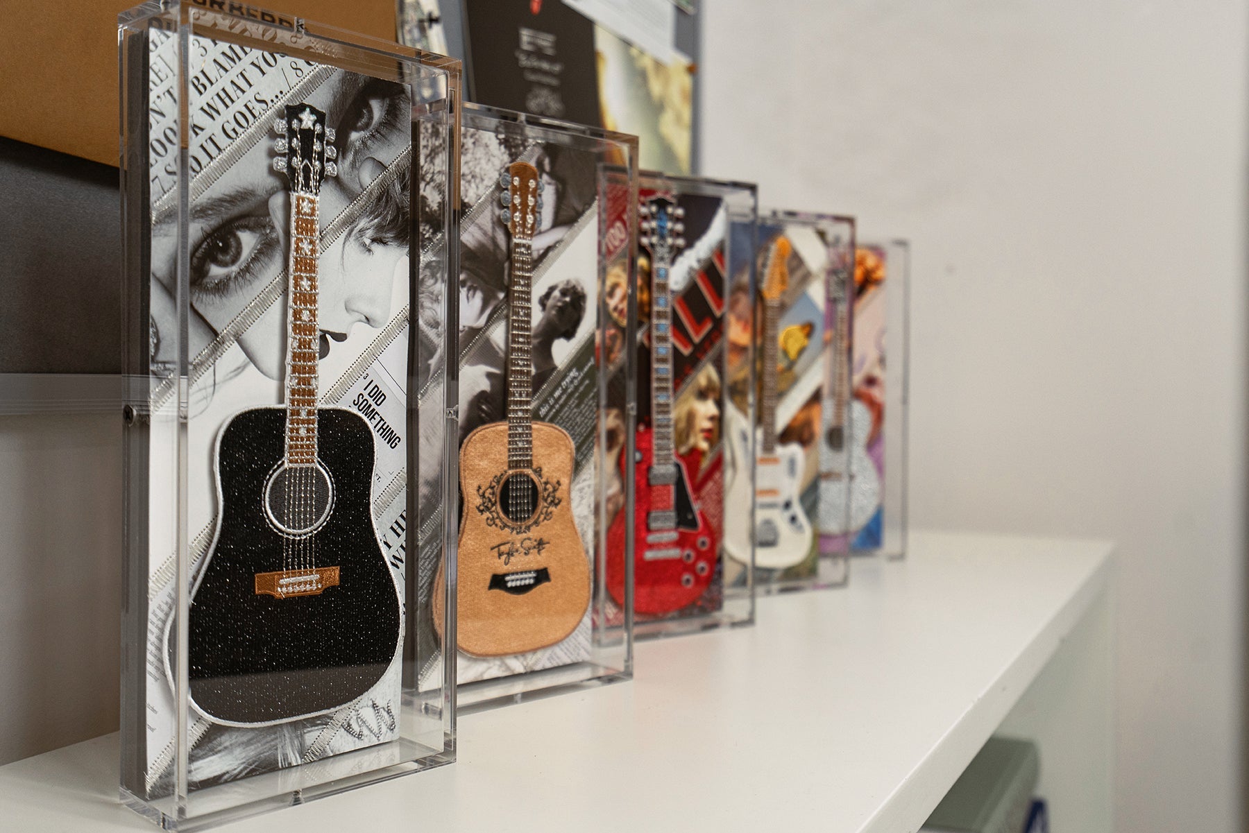 Taylor Swift Reputation Guitar Petite 5"x12" - Stephen Wilson Studio