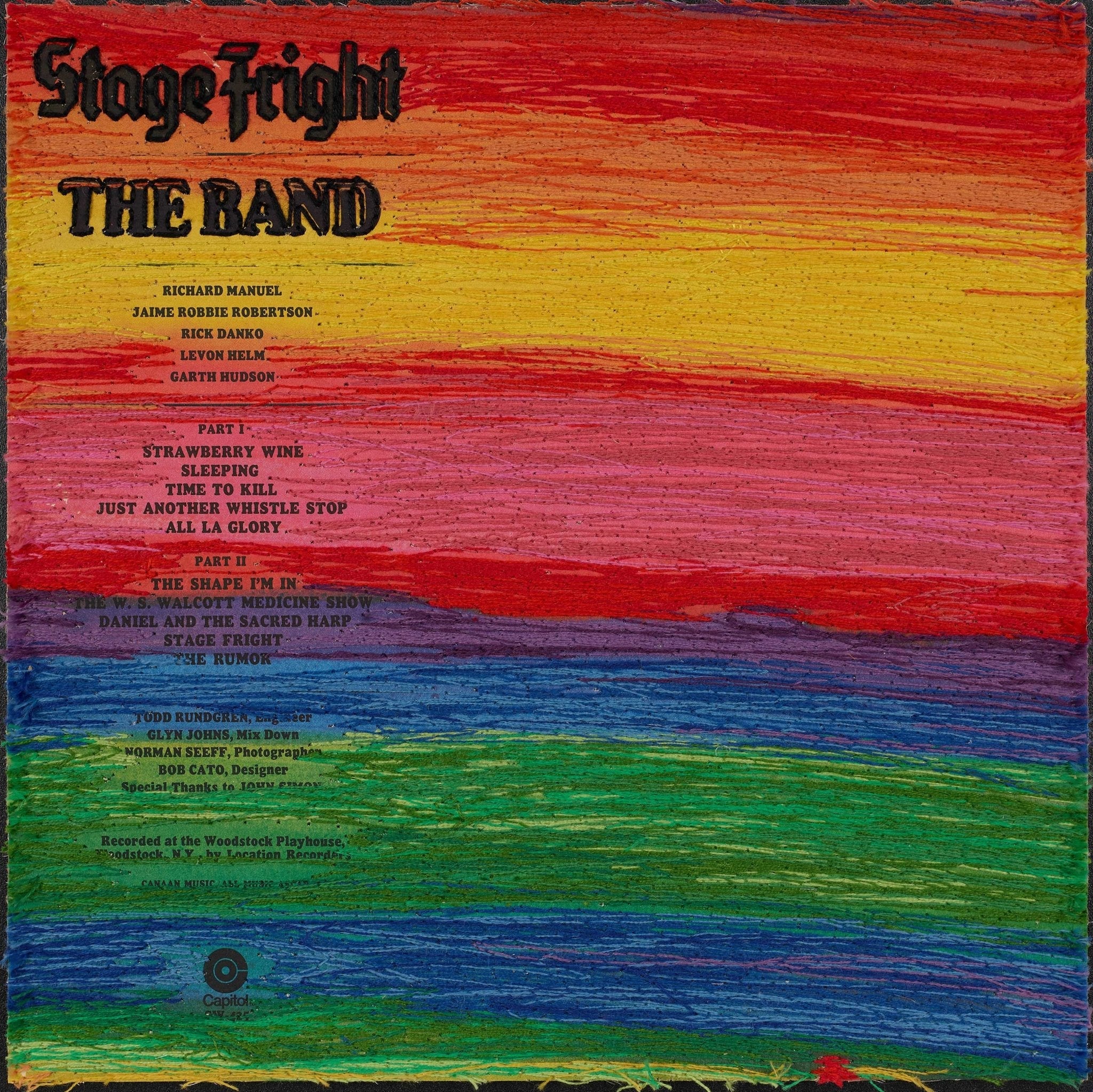 The Band, Stage Fright - Stephen Wilson Studio