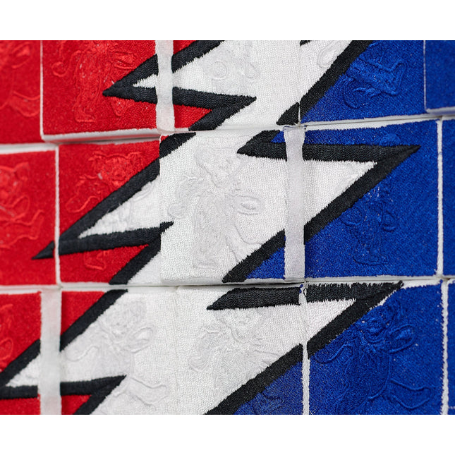 The Grateful Dead, Steal Your Face 26x26 Mosaic - Stephen Wilson Studio