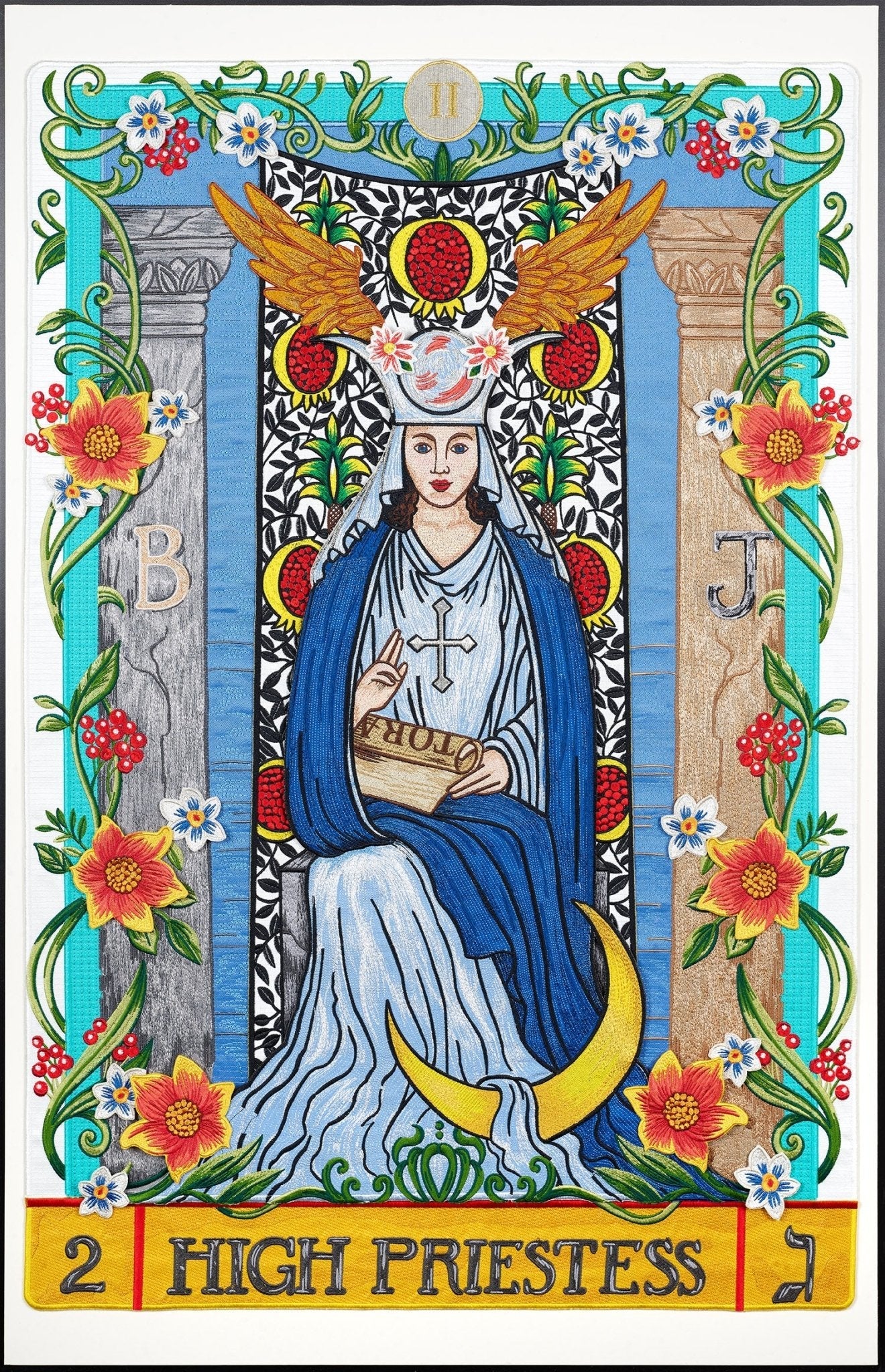 High Priestess Tarot THE HIGH PRIESTESS Tarot Journal 6x9 Daily high-priestess-tarot-the-high-priestess-tarot-journal-6x9-daily