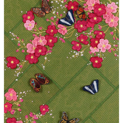 Vertical Cherry Blossom 20x48 - Stephen Wilson Studio