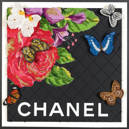 Custom Floral Corner 12x12