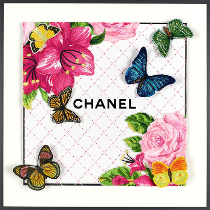 Custom Floral Corner 12x12