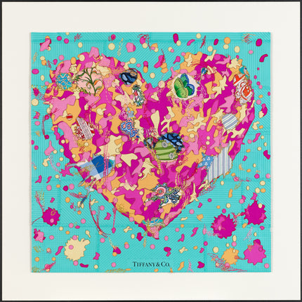 Graffiti Heart 26"x26"