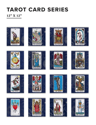 Ace of Cups Tarot Card 12" x 12" - Stephen Wilson Studio
