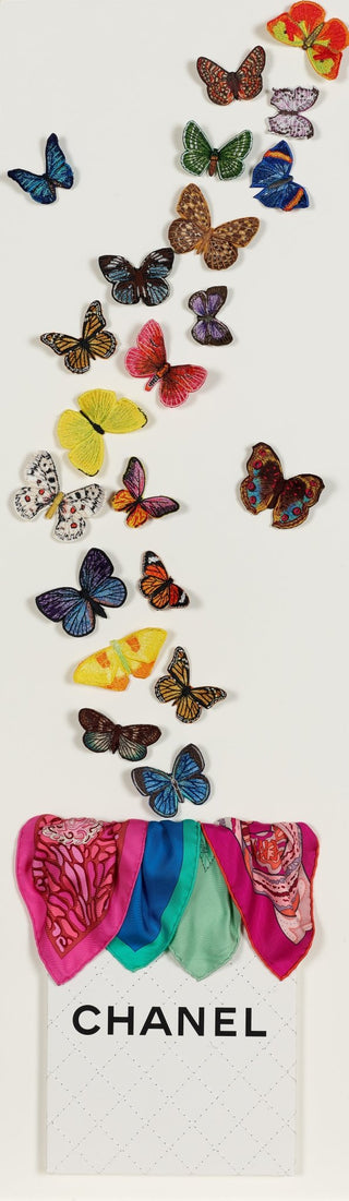 Butterfly Surprise 12" x 40" - Stephen Wilson Studio