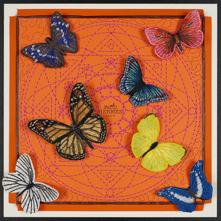 Butterfly Swarm 12" x 12" - Stephen Wilson Studio
