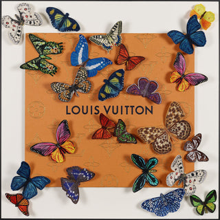 Butterfly Swarm 26" x 26" - Stephen Wilson Studio