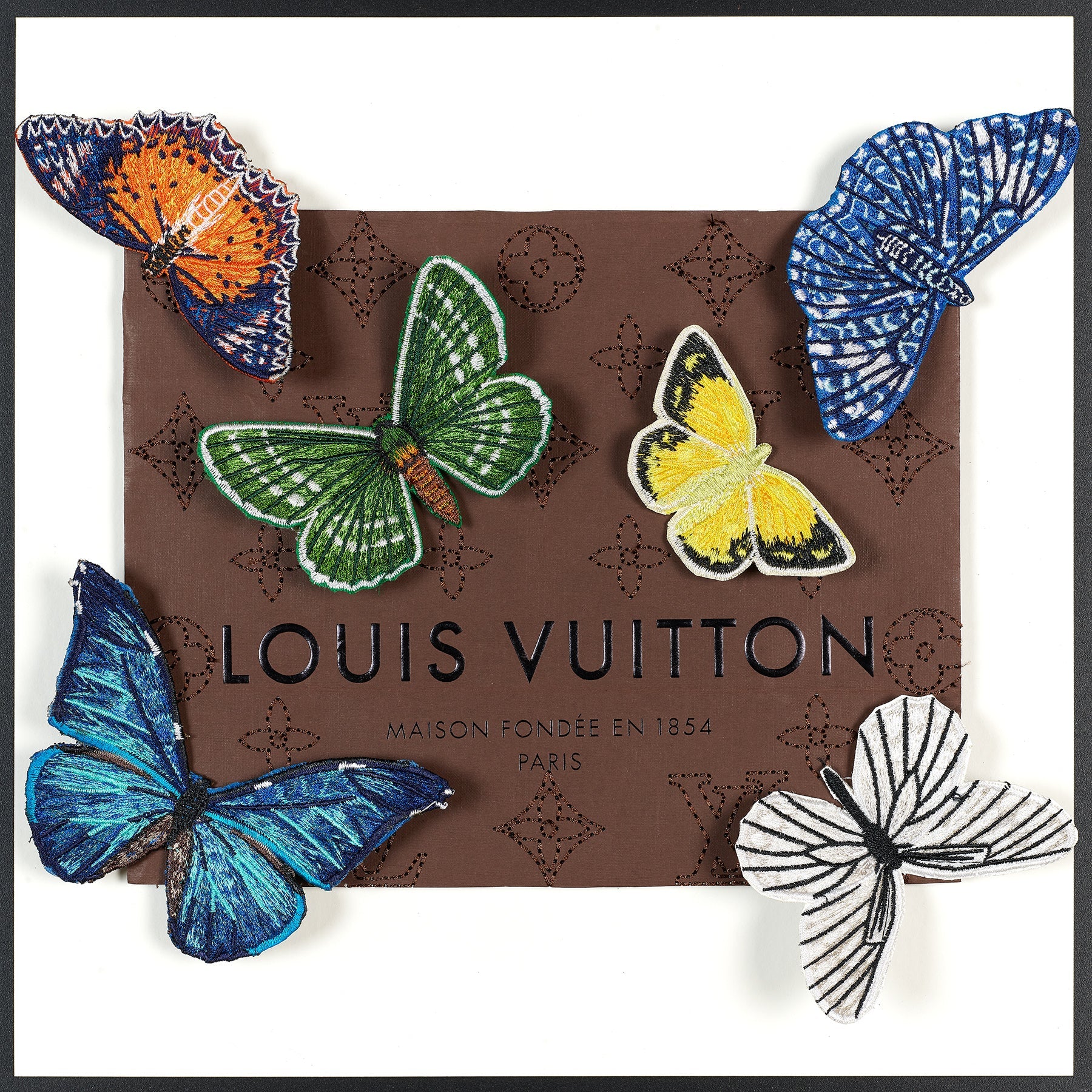 Louis Vuitton Butterfly Swarm by Stephen Wilson