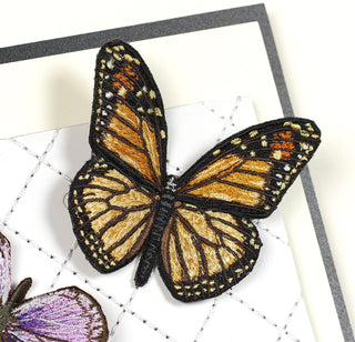 Chanel White Butterfly Swarm 12"x12" - Stephen Wilson Studio