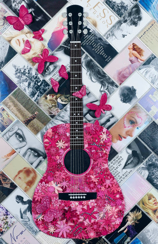 Gypsy Guitar, Taylor's Version 26"x40" - Stephen Wilson Studio