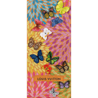 Louis Vuitton With Butterfly Machine Embroidery Design