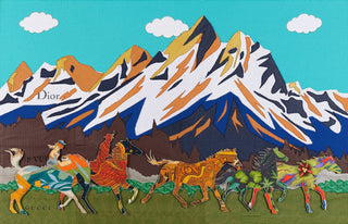 Mountain Riders 40" x 26" - Stephen Wilson Studio