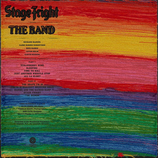 Stage Fright, The Band - Stephen Wilson Studio
