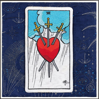Swords Tarot Card 12" x 12" - Stephen Wilson Studio